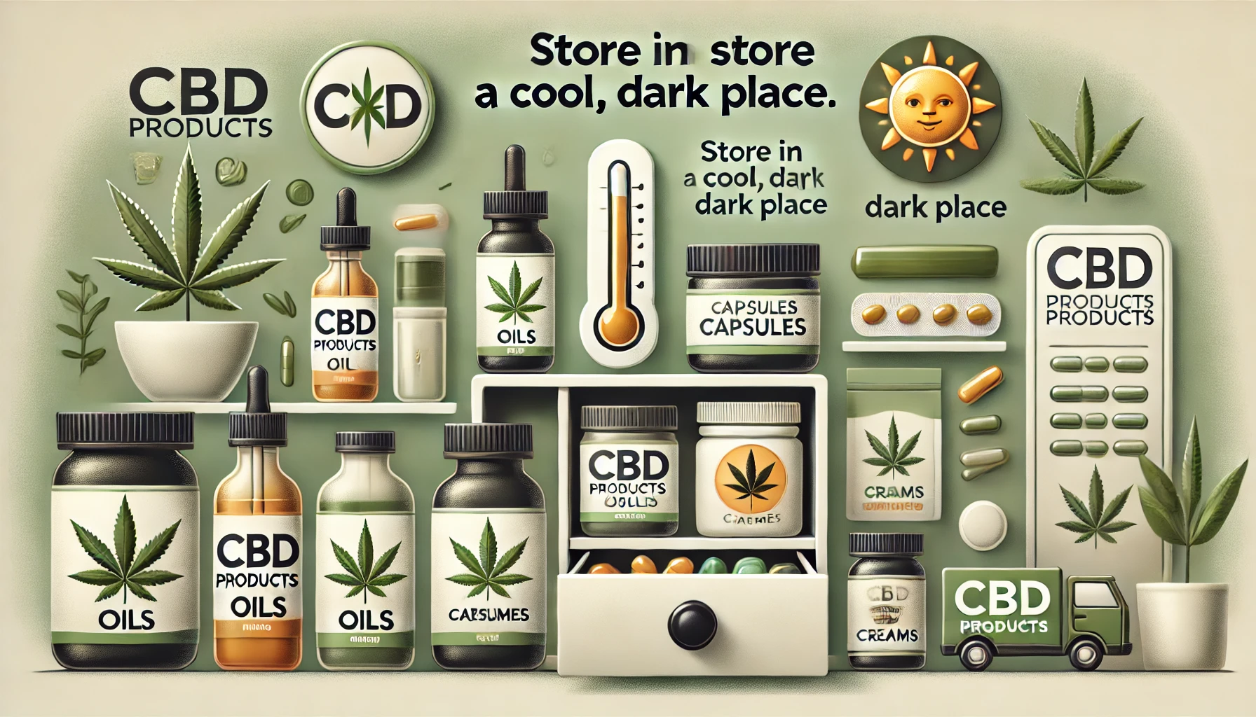 How to Store CBD Products: Keep Your CBD Fresh and Potent